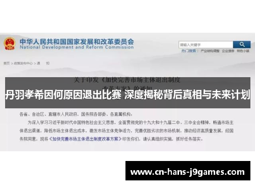 丹羽孝希因何原因退出比赛 深度揭秘背后真相与未来计划